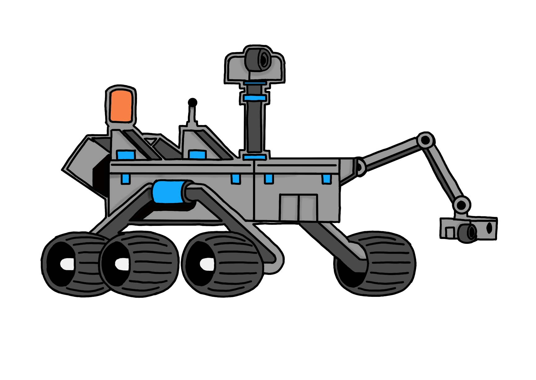 Mars rover